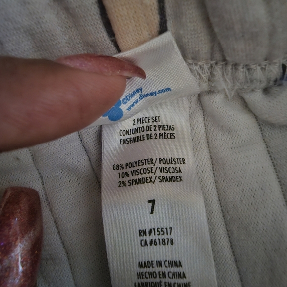 H&M White Mickey Mouse Pajama Set - Picture 9 of 9